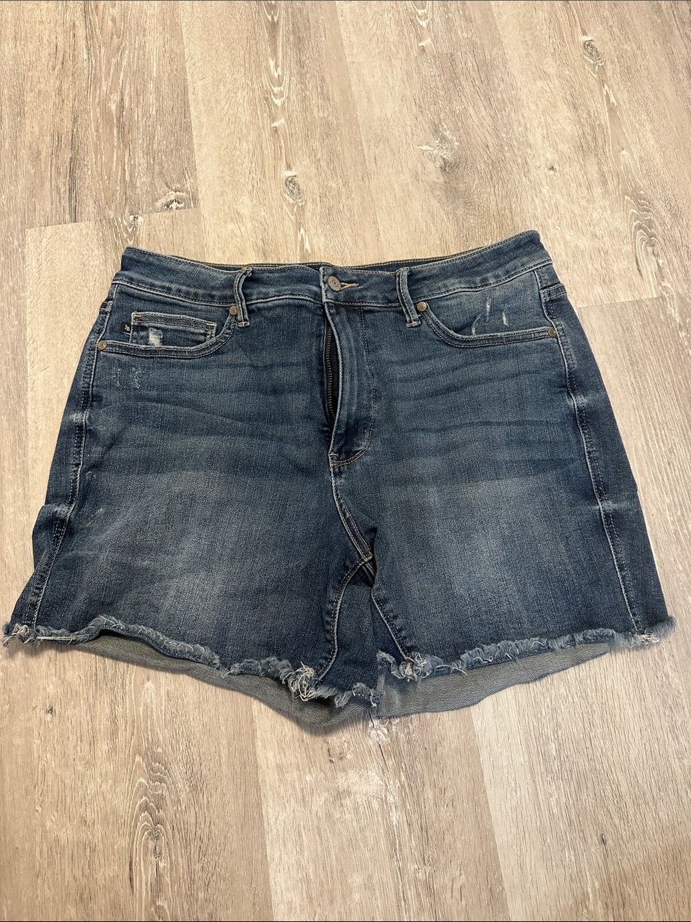 Judy Blue Classic Denim Cutoff Shorts